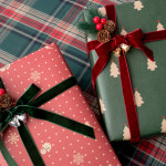 벨벳 리본 끈 크리스마스 선물 포장 리본 10mm : 메이도르