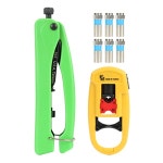 HANLONG NETmate 압착툴 세트 HT-K5A02 BNC RCA 원형 압착 커넥터 : 컴퓨터119 스토어