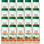 파스퇴르 100%유기농 야채농장 과일야채190ml(20팩) : 파스퇴르365