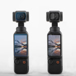 써니라이프 dji 오즈모포켓3 강화유리 액정보호필름 2SET 액션캠 짐벌카메라 악세사리 : 디엔샵