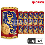 오리온 다이제 오리지널 194gx16개 1박스 통밀 비스켓 직장인 청소년 든든한 간식 : 유찌상가