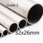 30mm od 30x2 4mm 티타늄 튜브 합금 파이프 Ti 원활한 타이타닉 TA2 gr2 학년 2 T40 Ti3 : 백호물류센터