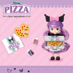 산리오 리틀미미 쿠로미 피자가게 인형 장난감 : 새똥이꿀복이