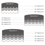 수르망테 원탁용 검은색 식탁보 2팩, 결혼식, 연회 또는 레스토랑용 132인치 원탁용 식탁보 : 서초직구가족