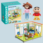 짱구네 거실 짱구는못말려 블럭 장난감 : 새콤달콤토이