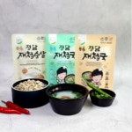 하동 섬진강 자연산 시원한  재첩국 500g 10팩 : 건행레시피