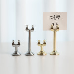 빵집 가격표 베이커리 네임택 메모 집게 : 더포장