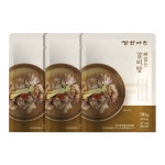 삼원가든 뼈없는 갈비탕 700g 3팩 순살 갈비탕 : FORURIUM