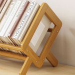 원목 미니 책꽂이 북스탠드 책장 정리함 책상위 선반 북엔드 책꽂이 3종 : 썬라이즈마켓