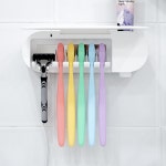 칫솔살균기 가정용 자동살균 히팅 건조 유선 벽걸이형 크리썸 : 크리썸