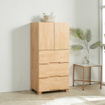 600자취방 다용도 옷수납장 멀티 미닫이서랍장 원룸 벽면수납장 : 요즘가구