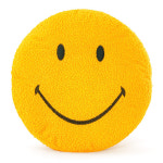 원형 스마일쿠션 (옐로우) 스마일방석 쇼파쿠션 등받이쿠션 쇼파방석 (0001) : 토탈하우스