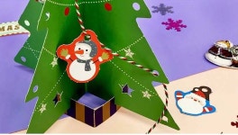 집콕놀이 크리스마스 트리 카드 만들기 DIY 초등 유치원 어린이집 미술 재료 : 창이랜드