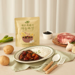 [5팩 SET] 제주 흑돼지 카레 마농짜장 250g 제주도기념품 제주담음 글램핑 캠핑음식 : 제주사람이 팝니다