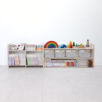 비노즈 국내생산 교구장 낮은 아기 전면 유아 아이 3단 1200 : 비노즈