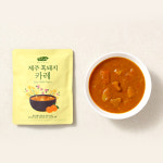 [1+1] 오뚜기 제주흑돼지 카레 짜장 SET 2팩 250g 제주도특산품 레토르트 캠핑 : 제주사람이 팝니다