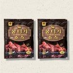 뭉티기소스 50g 100개 1박스 육사시미 생고기소스 양념장 : 소문난올패드