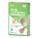 아텍스 메디랩 스킨핏케어 밴드 고탄력 1box 일회용 상처 반창고 약국 상비약 : 아텍스 공식몰