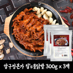 압구정본가 립s불닭발 300g x 3팩 /튜립 튤립 : 콩타작 푸드마켓