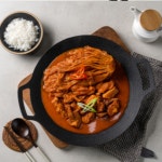 돼지갈비 가득 묵은지 김치찜 1.2kg 국내산 한돈 캠핑음식 야식 간편식 : 프레쉬나우