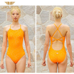 제이커스 여자수영복 JG5WSE0808 카라카라 샤이니 셀린 포일 원피스 (고급 실리콘브라  제공) : 수영과 자전거
