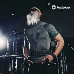 [하빈져]6인치 패디드 레더 벨트 웨이트용 허리 벨트 복압벨트 : 그린스포츠 비트로북수원점