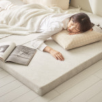 닥터바로 접이식 토퍼 매트리스 바닥 침대 수면매트 3단 매트리스 슈퍼싱글 : 닥터바로