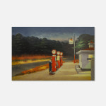 에드워드 호퍼 주유소 포스터 액자(포함) Edward Hopper Gas 1940 : 갤러리 다듬