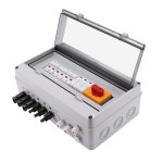 야외 방수 절연 스위치, 태양광 서지 번개 보호, DC 컴바이너 IP65 PV, 3 1000V, 입력, 1 출력 : 유신국제통상
