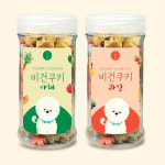 주베베 강아지 비스킷 비건쿠키 과일 야채 180g : 펫허그