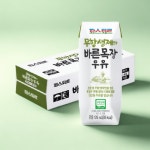 파스퇴르 무항생제 멸균우유 바른목장우유 125mL 24개 : TENDENCE KOREA