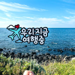 여행토퍼 우리지금여행중 제주도 해외 가족 신혼 허니문 태교여행 : 해피띵스토퍼