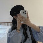 벨벳 헌팅캡 마도로스 가을 겨울 모자 : 리앙마켓