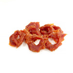 대용량 강아지 간식 애견껌 육포 하마간식 오리도너츠, 1kg, 1개 : 올코