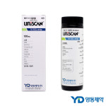 영동제약 소변검사스틱 종합 10종검사 100매입 URiNSTICK 체외진단검사 의료기기 : 의료기상사