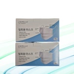 국내산 일회용 덴탈 마스크 100매 비말차단 일회용 특대형 대형 화이트 : 바로바로SHOP