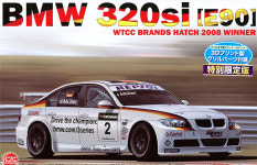 BPPN24037HE 1/24 BMW 320si E90 2008 WTCC Brands Hatch 우승 (3D프린트 그릴포함) 플라츠 조립모형 : 노윙하비