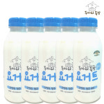 임실치즈마을 두마리목장 요거트 450ml 5개 산양유추가 플레인 참고소한 : 굿모닝팜
