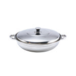 동보스텐 27전골냄비 1호 업소용 식당 스텐 냄비 : 유유 마트