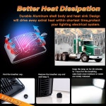 BA 폴리시 4x6 LED 헤드라이트 DOT 승인 4PCS 45W 직사각형 H4651 H4656 H4666 H4668 H6545 H4642 H4642 Hi /낮은 밀폐 빔 헤드라이... 