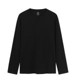 라이프폼 20수 헤비 남성 여성 순면 100% 무지 긴팔티 티셔츠 : 주식회사 라이프폼