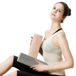 필라테스 폼롤러 스트레칭 폼롤러 운동 하드 EVA 90cm 원형 블루 : 바디맵