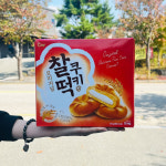 청우 찰떡쿠키 오리지널 215g 21.5g 10개 국산찹쌀 과자 : 코코리빙마트