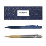 까렌다쉬  849 메탈 볼펜 코스믹 블루 / 코스믹 골드 [한정판] : 월드펜