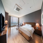 부산 광안리 호메르스 호텔 해변 앞 비즈니스 디럭스 프리미엄 : FING3RS