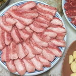 도래창 김해뒷고기 꼬들살 통항정살 덜미살 뽈살 돼지부속구이 : 오늘의한입