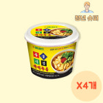 우불식당 즉석우동 X 4개 세븐일레븐 편의점 컵라면 이장우 우동 : 청년슈퍼