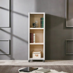 교구 수납 3단책장 바퀴달린 이동식책장 활용도좋은 아이방책장840 : 요즘가구