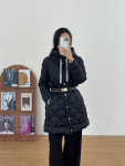 24FW 막스마라 TRECAP 리버서블 다이아몬드 퀼팅 파카 점퍼 072 블랙 : 이태리 코디언니