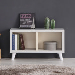 840인테리어 거실낮은책장 오픈형 2칸 1단책장 좁은공간 북케이스 : 요즘가구